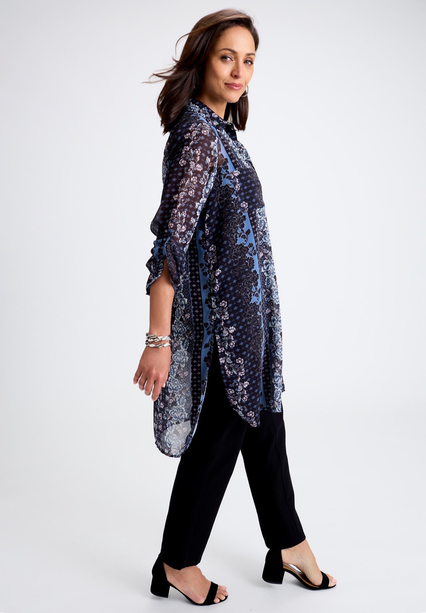 Sheer Georgette Mega Tunic image number 2