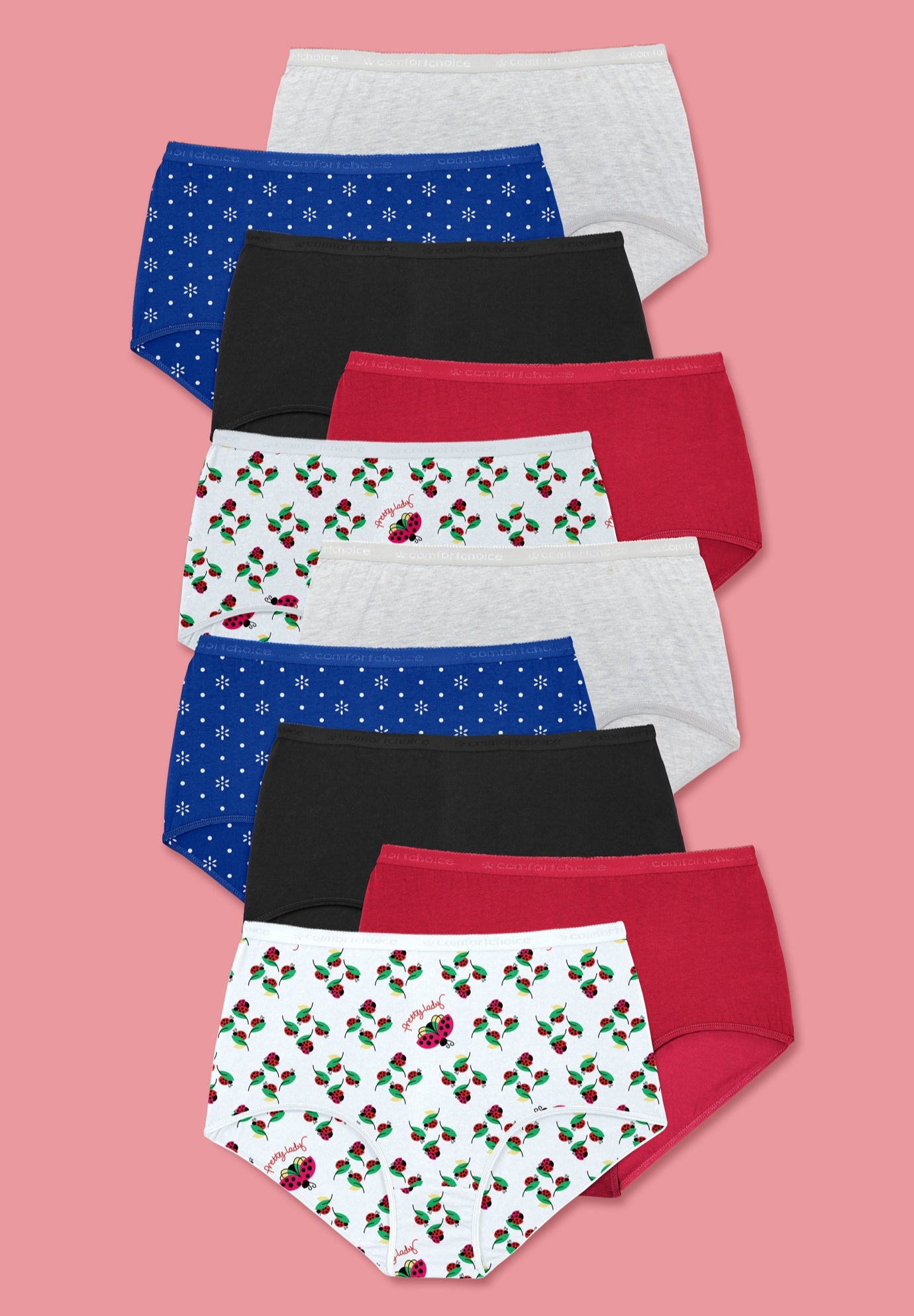 Full Coverage Cotton Brief 10-Pack image number 0