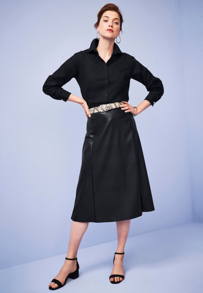 Stretch Poplin Shirt image number 1