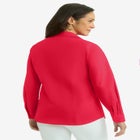 Wrinkle-Free Stretch Poplin Shirt image number null