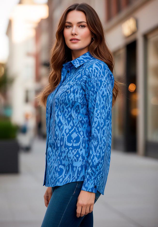 Stretch Poplin Shirt image number 2