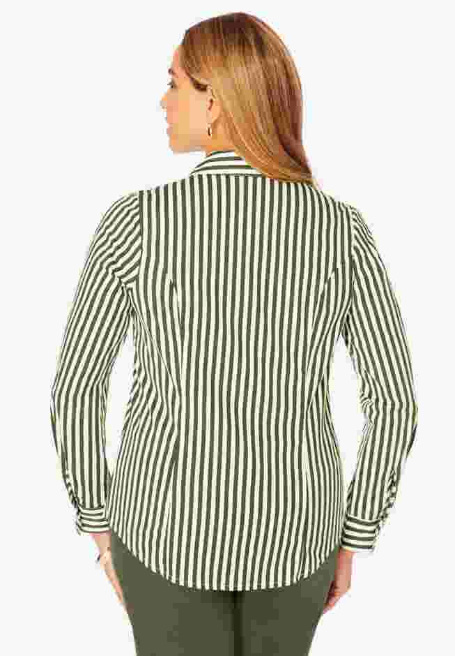 Wrinkle-Free Stretch Poplin Shirt image number 1