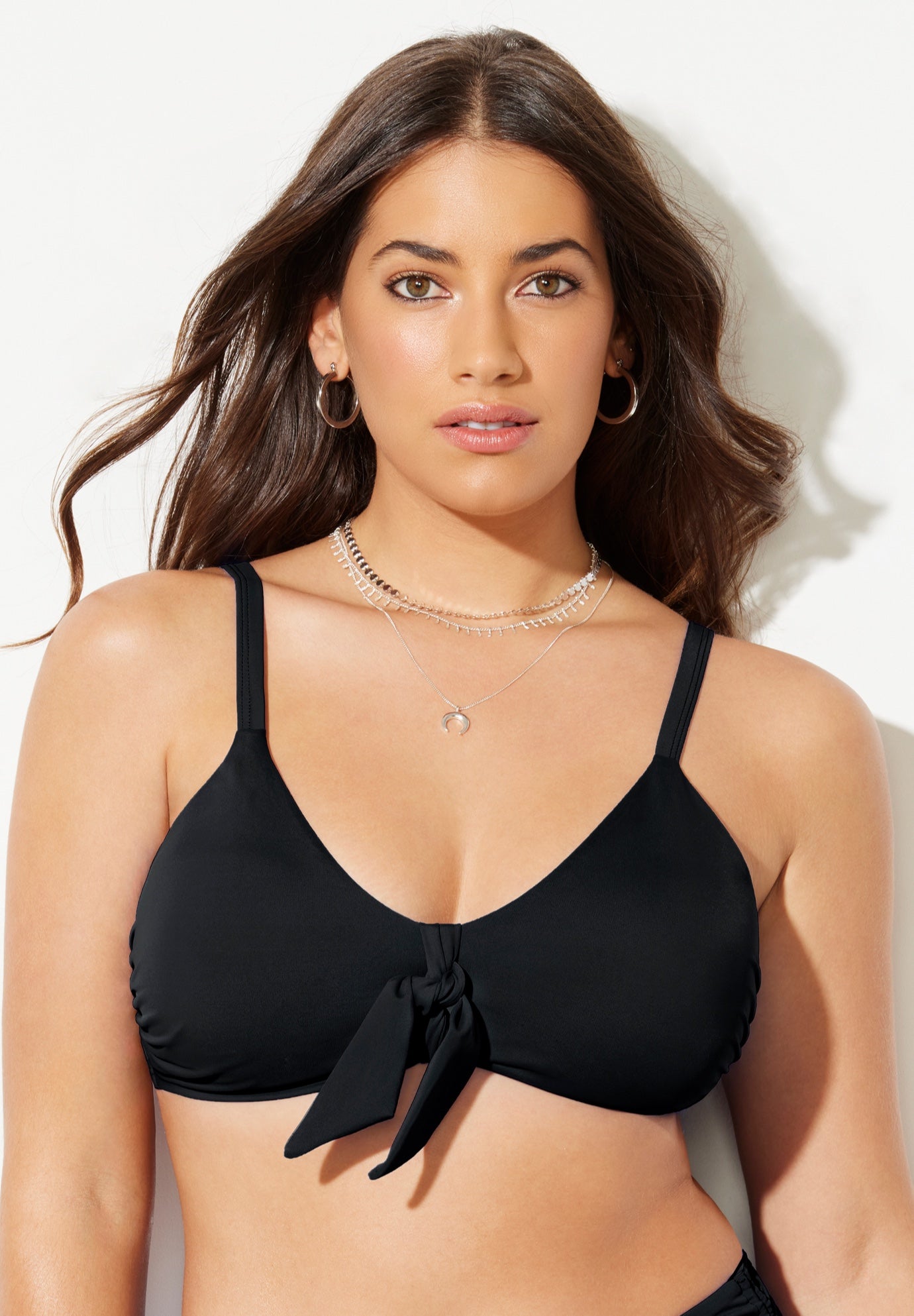 Mentor Tie Front Bikini Top image number 4
