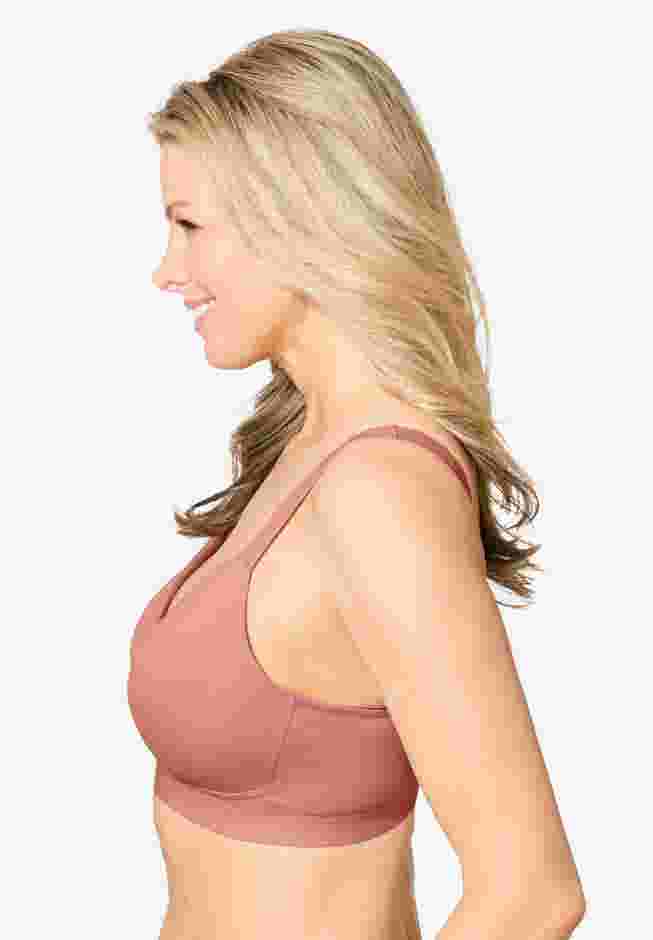 Leading Lady® The Aurora Microfiber Lightly Lined T-Shirt Bra image number 2