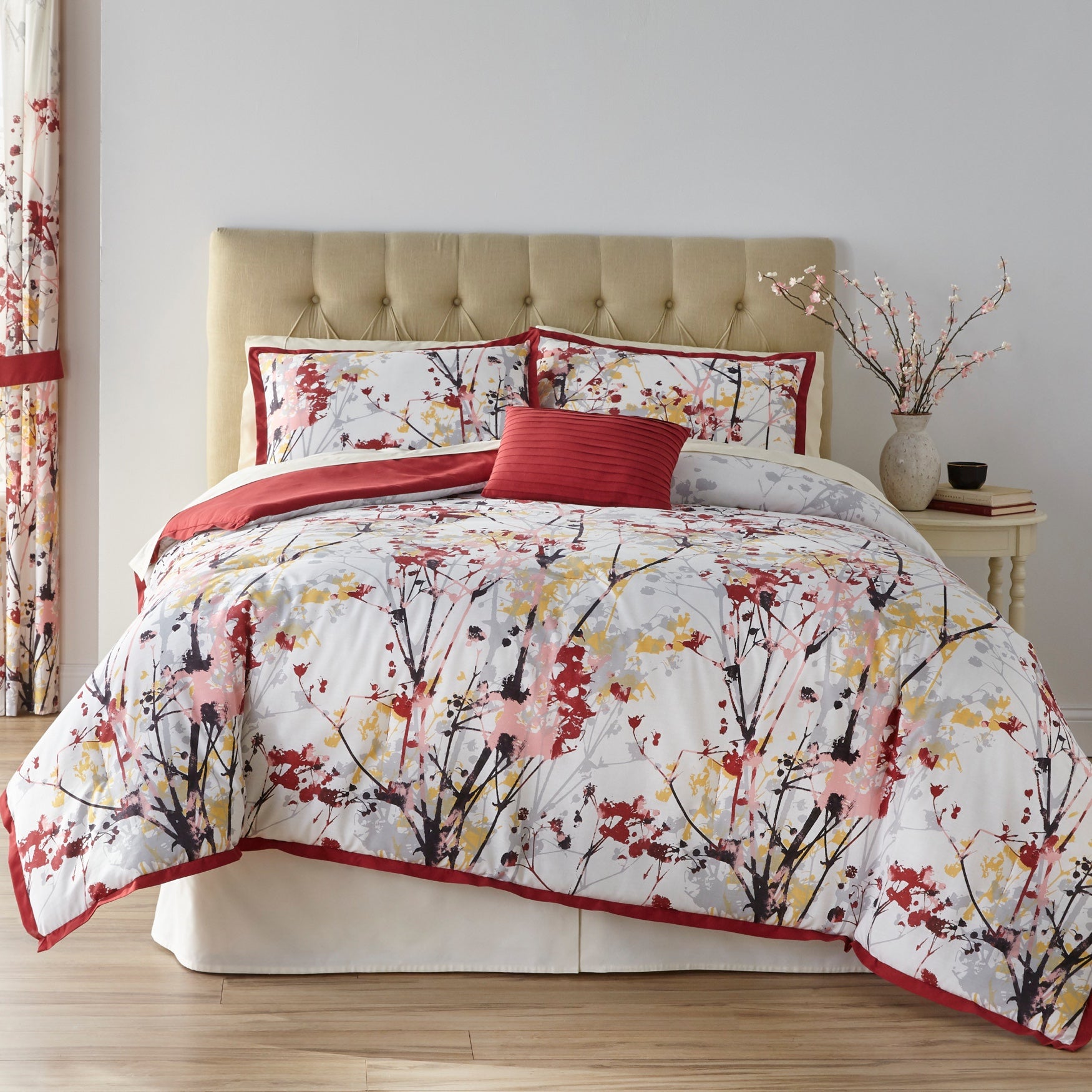 Funky Floral 6-Pc. Comforter Set image number 0