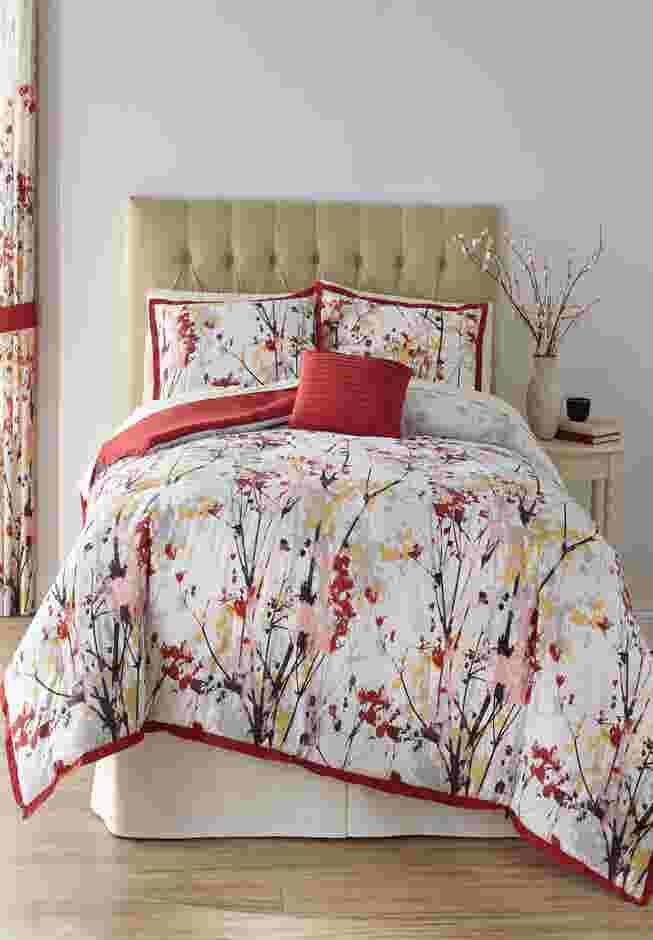 Funky Floral 6-Pc. Comforter Set image number 0