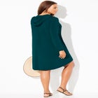 Pack & Go Wrinkle-Resistant Cover Up Hoodie Dress image number null