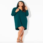 Pack & Go Wrinkle-Resistant Cover Up Hoodie Dress image number null