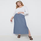 Knit Maxi Skirt image number null