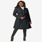 Pleated Trench Coat image number null
