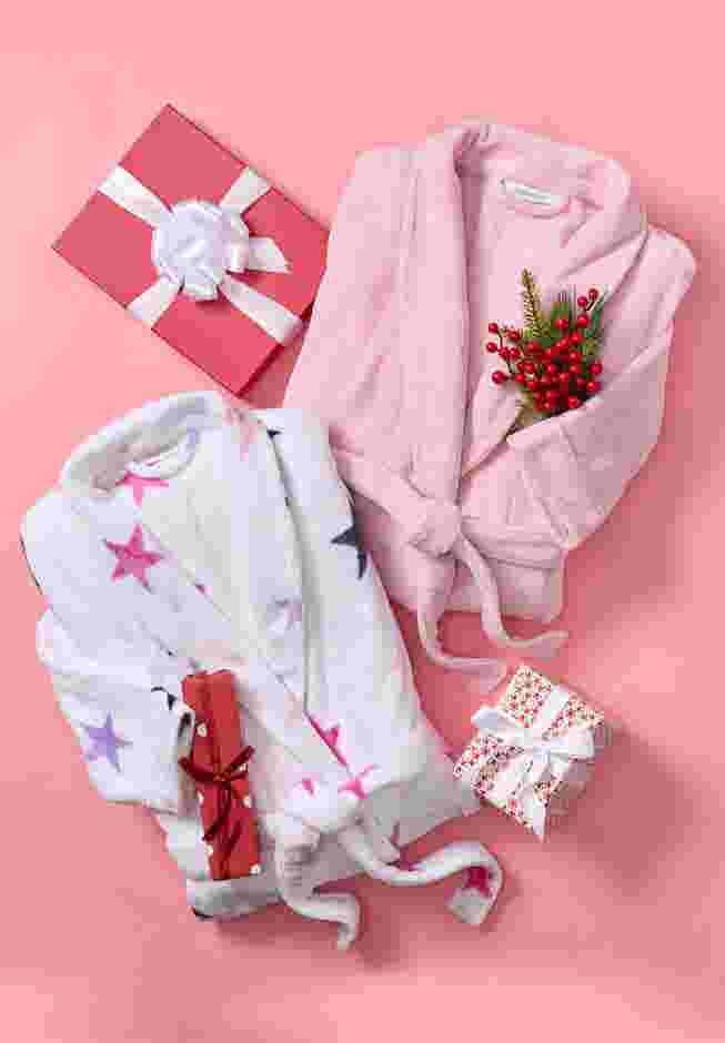 Plush Wrap Robe image number 8