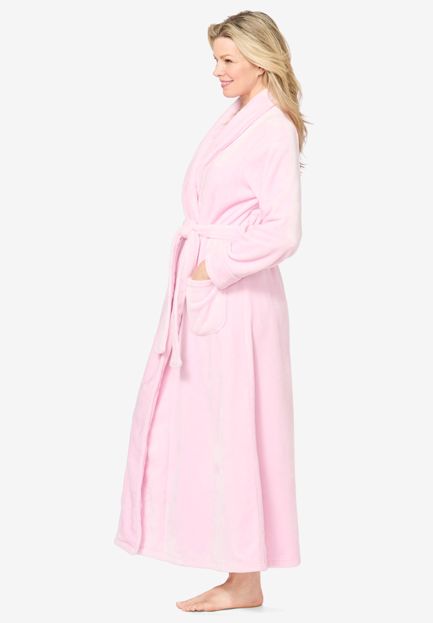 Plush Wrap Robe image number 2