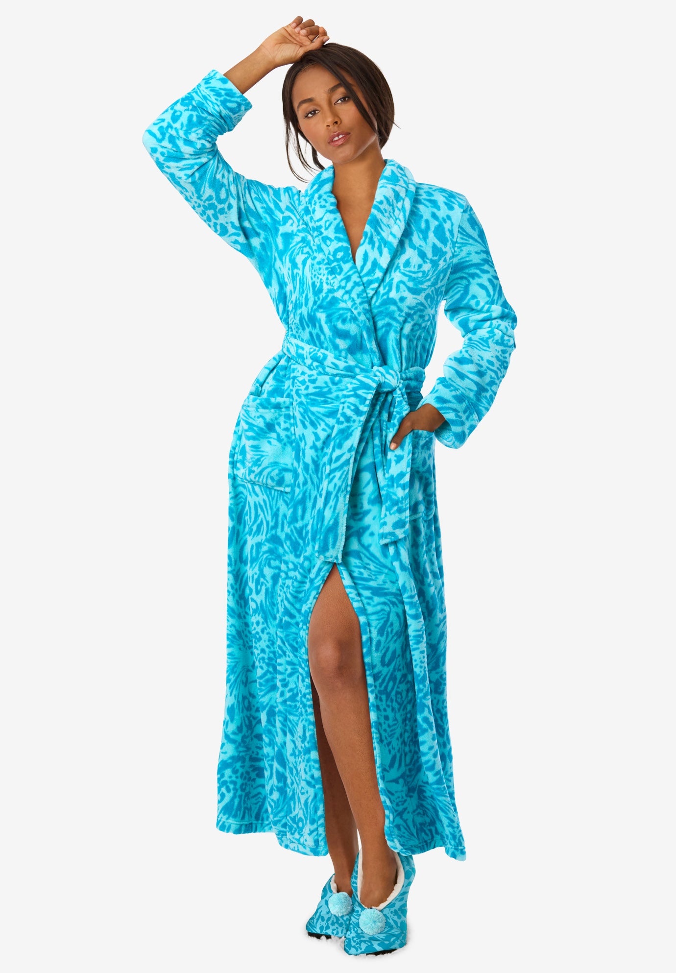 Plush Wrap Robe image number 0