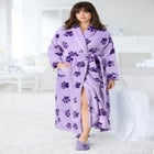 Plush Wrap Robe image number null