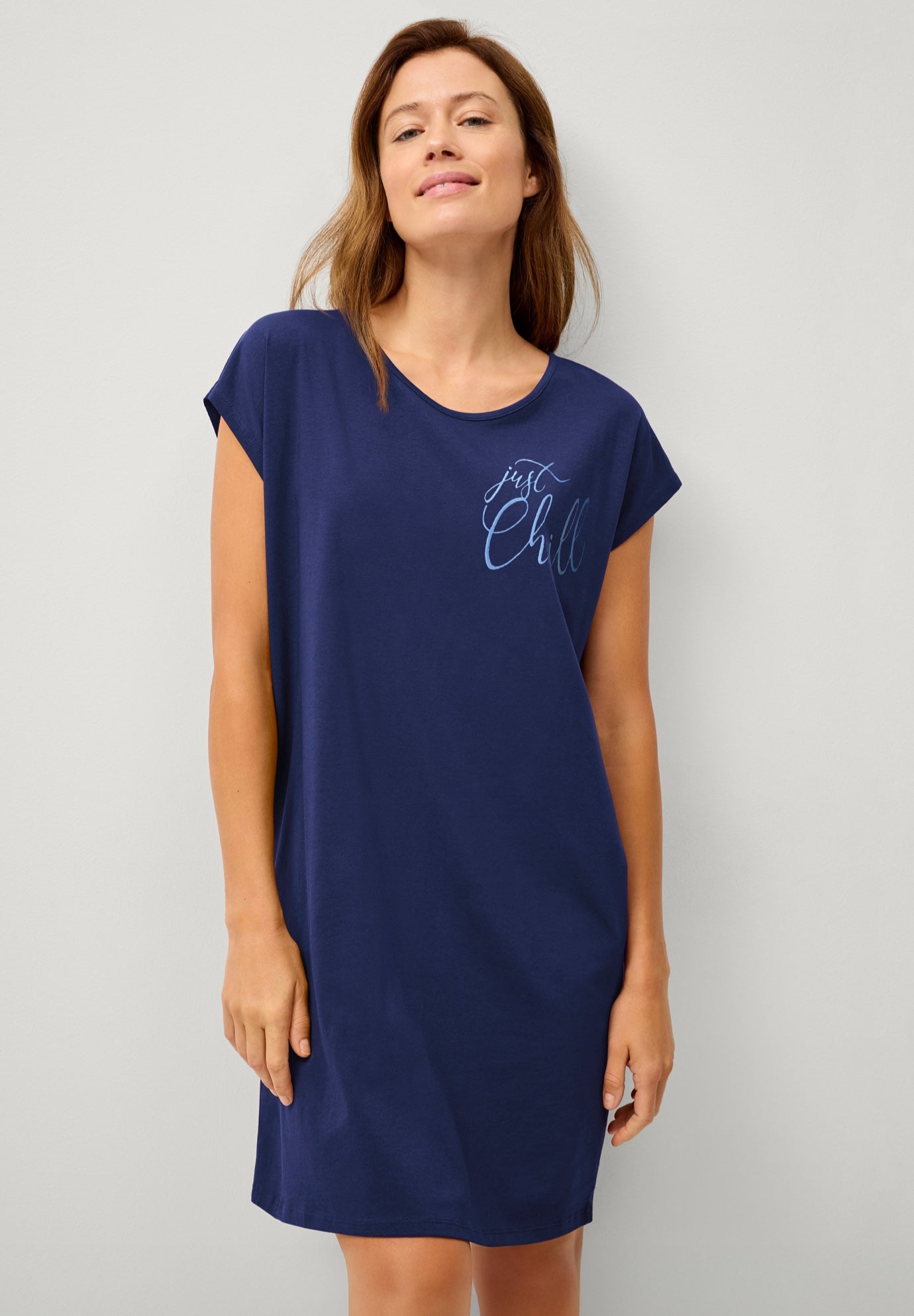 Cap Sleeve Sleep Shirt image number 0