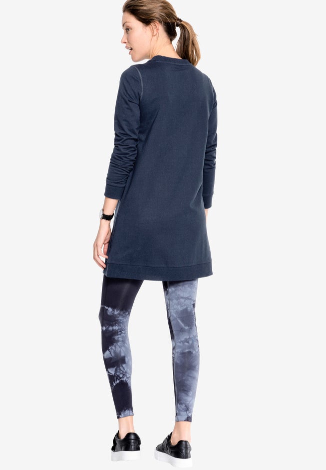 French Terry Love Tunic Sweatshirt image number 1