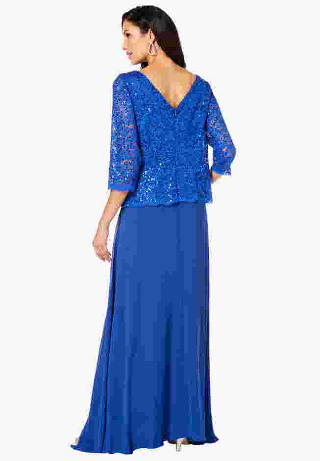 Lace Popover Gown image number 1