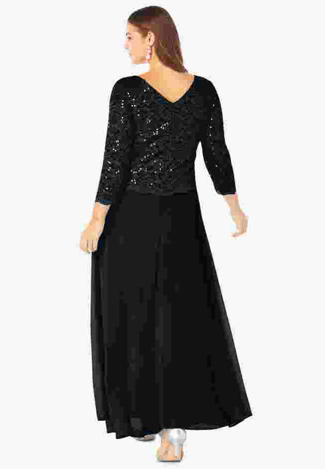 Lace Popover Gown image number 1