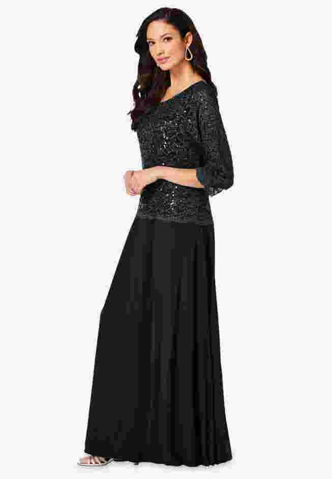 Lace Popover Gown image number 2