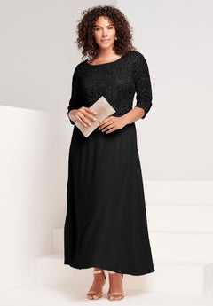 Plus Size Dresses with Sleeves | Roaman's Plus Size Dresses with Sleeves | Roaman's