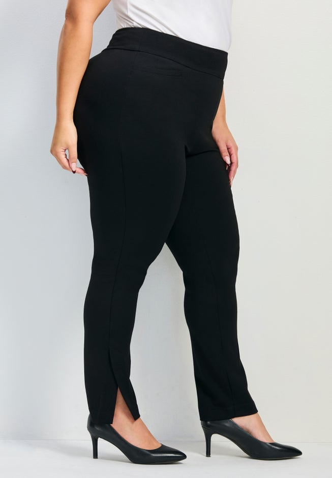 Eva Split Detail Ponte Pant image number 2