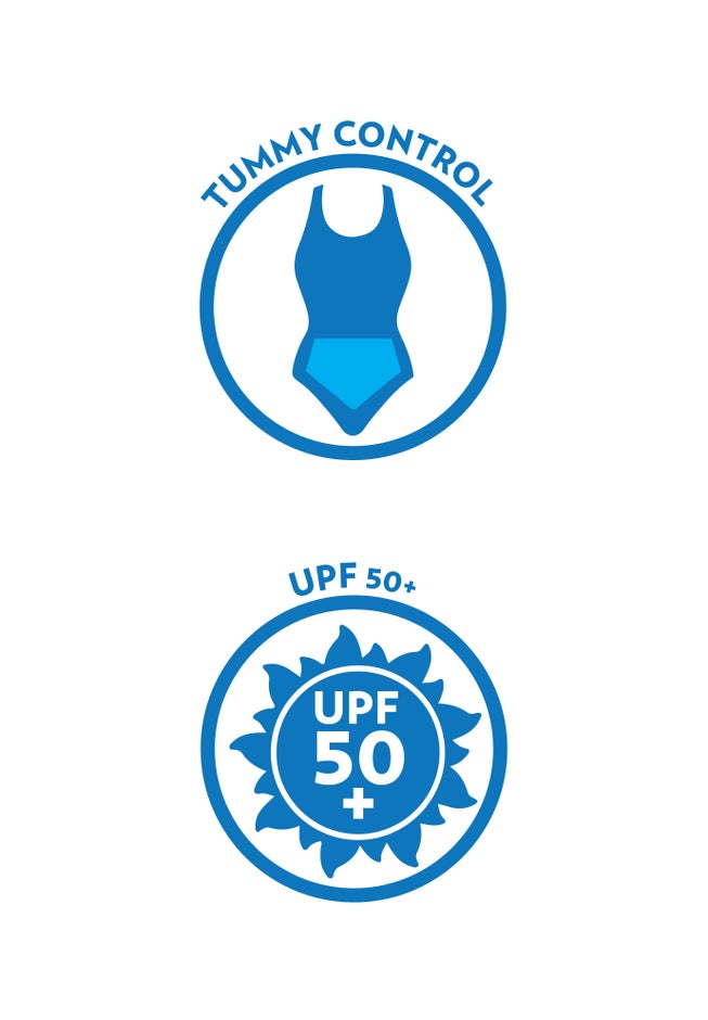 Taslon® Coverup Skirt with Built-In Brief image number 1