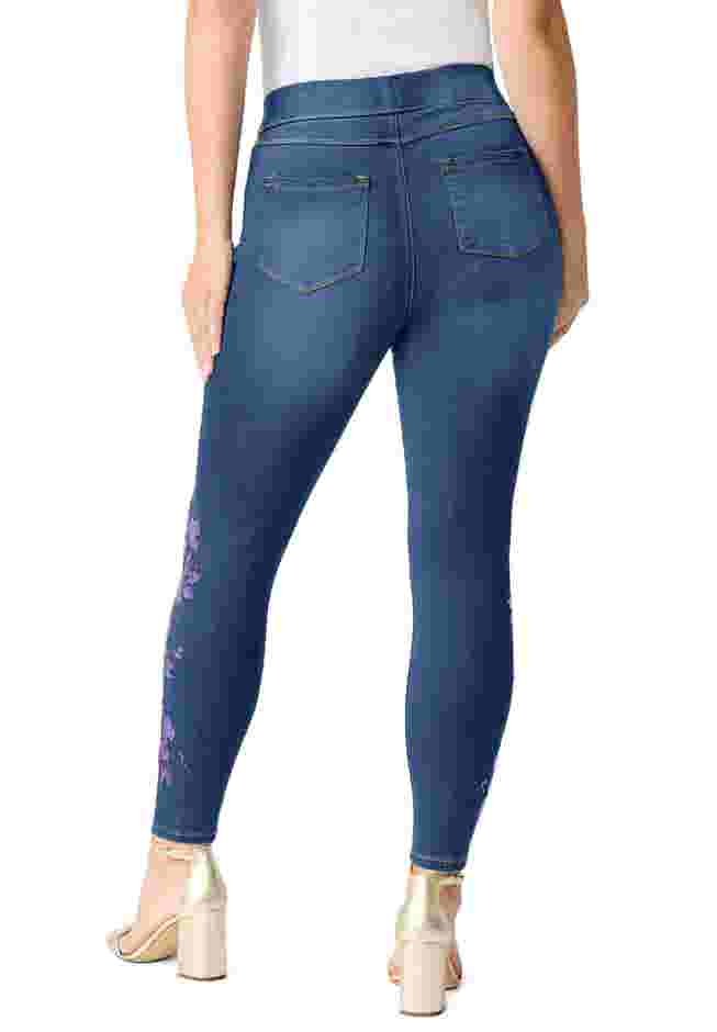 Plus Size 360° Stretch Jegging image number 1