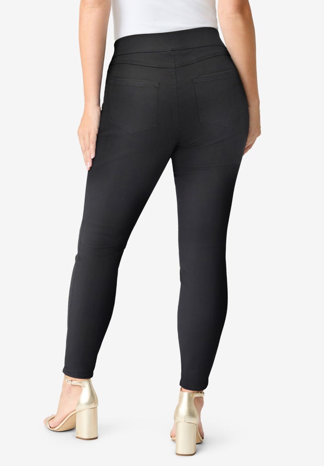 Plus Size 360° Stretch Jegging image number 1