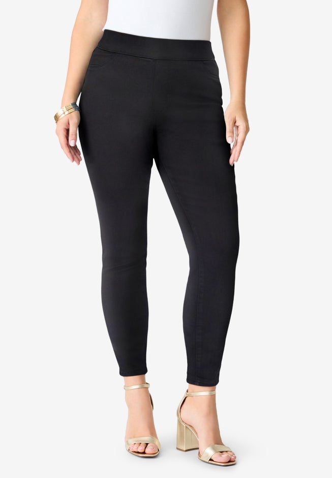 Plus Size 360° Stretch Jegging image number 2