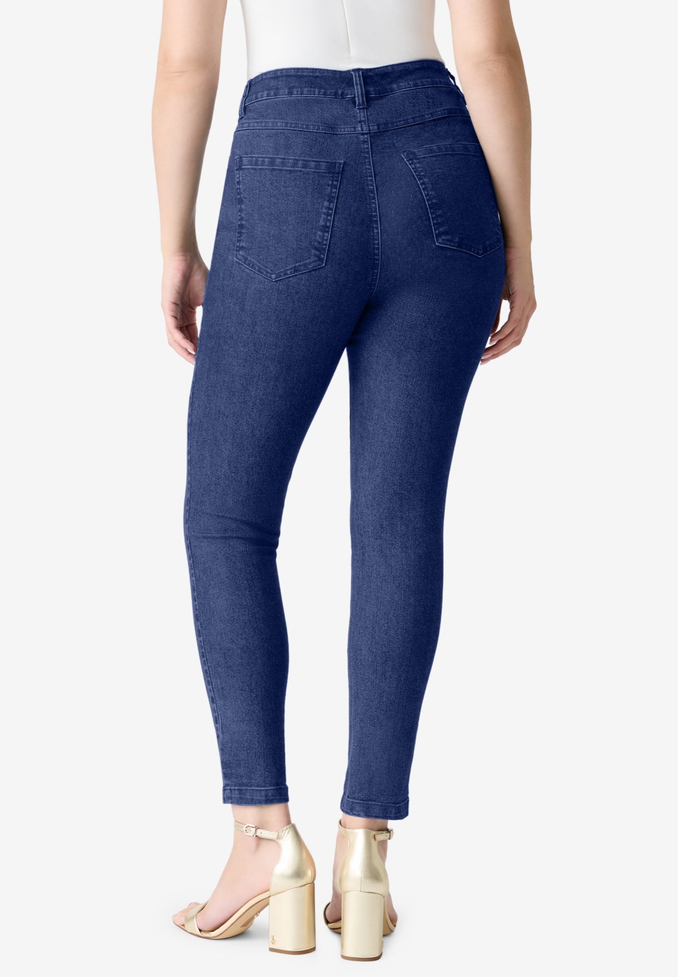 Plus Size Classic Stretch Slim Jean image number 2