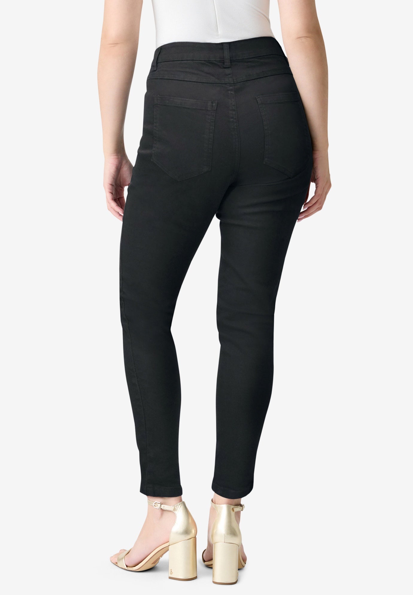 Plus Size Classic Stretch Slim Jean image number 2