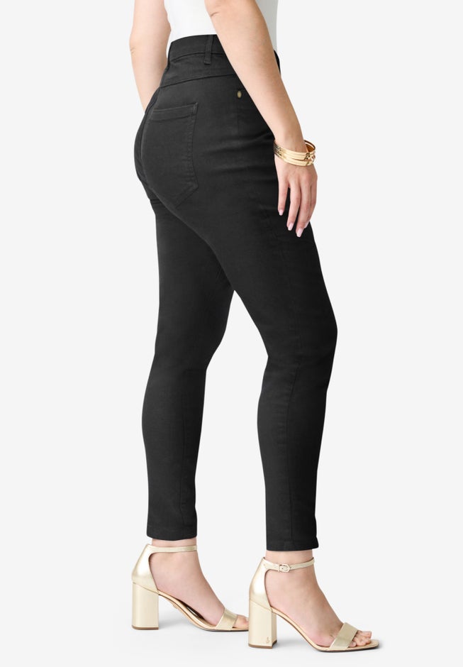Plus Size Classic Stretch Slim Jean image number 3