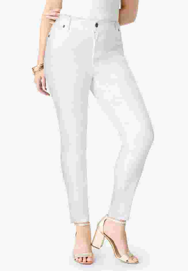 Plus Size Classic Stretch Slim Jean image number 0
