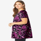 Plus Size Cotton Ultimate Scoopneck Swing Tunic image number null