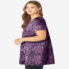Plus Size Cotton Ultimate Scoopneck Swing Tunic image number null