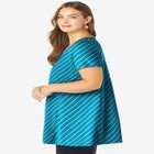 Plus Size Cotton Ultimate Scoopneck Swing Tunic image number null