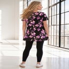 Plus Size Cotton Ultimate Scoopneck Swing Tunic image number 1