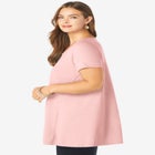 Plus Size Cotton Ultimate Scoopneck Swing Tunic image number null