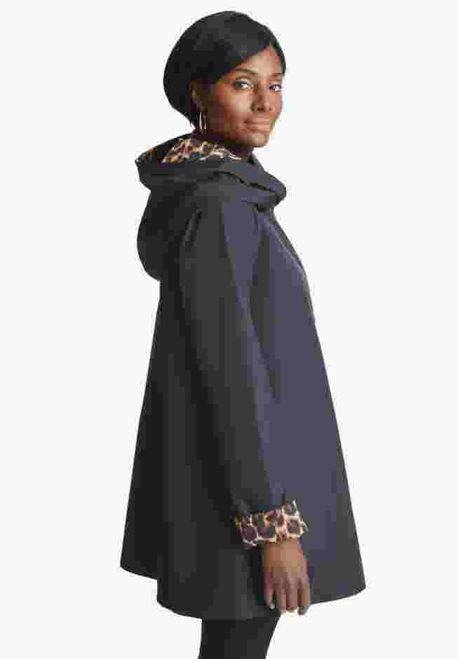 Reversible A-Line Raincoat image number 2