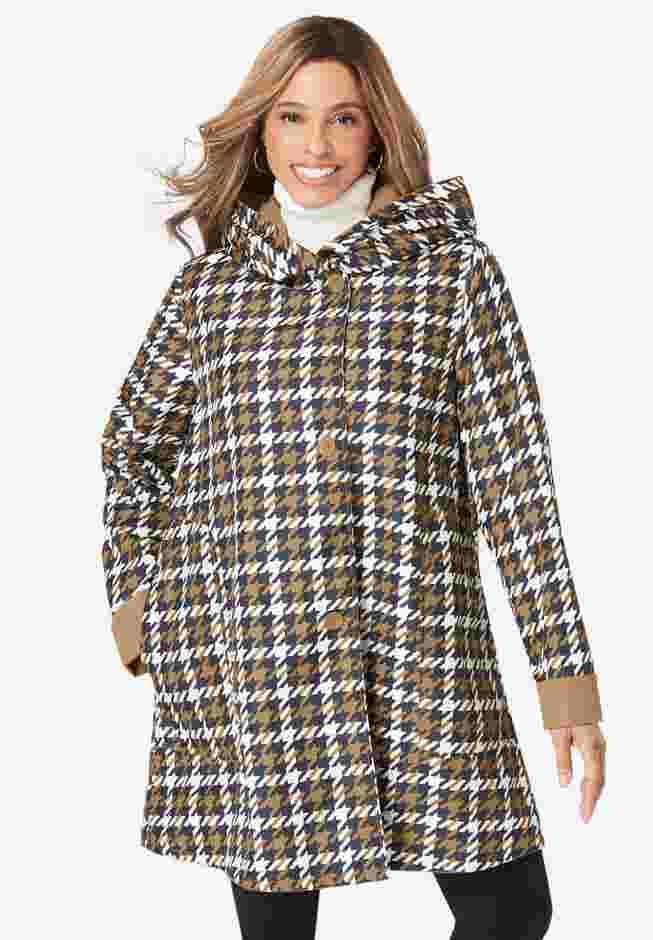 Reversible A-Line Raincoat image number 3