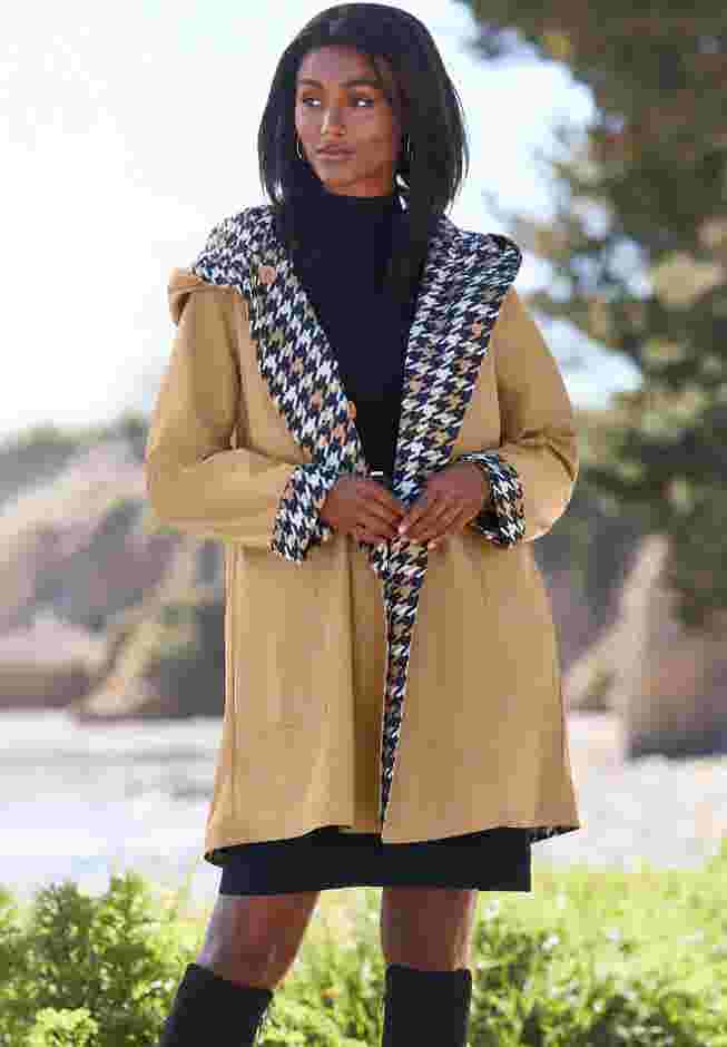 Reversible A-Line Raincoat image number 5