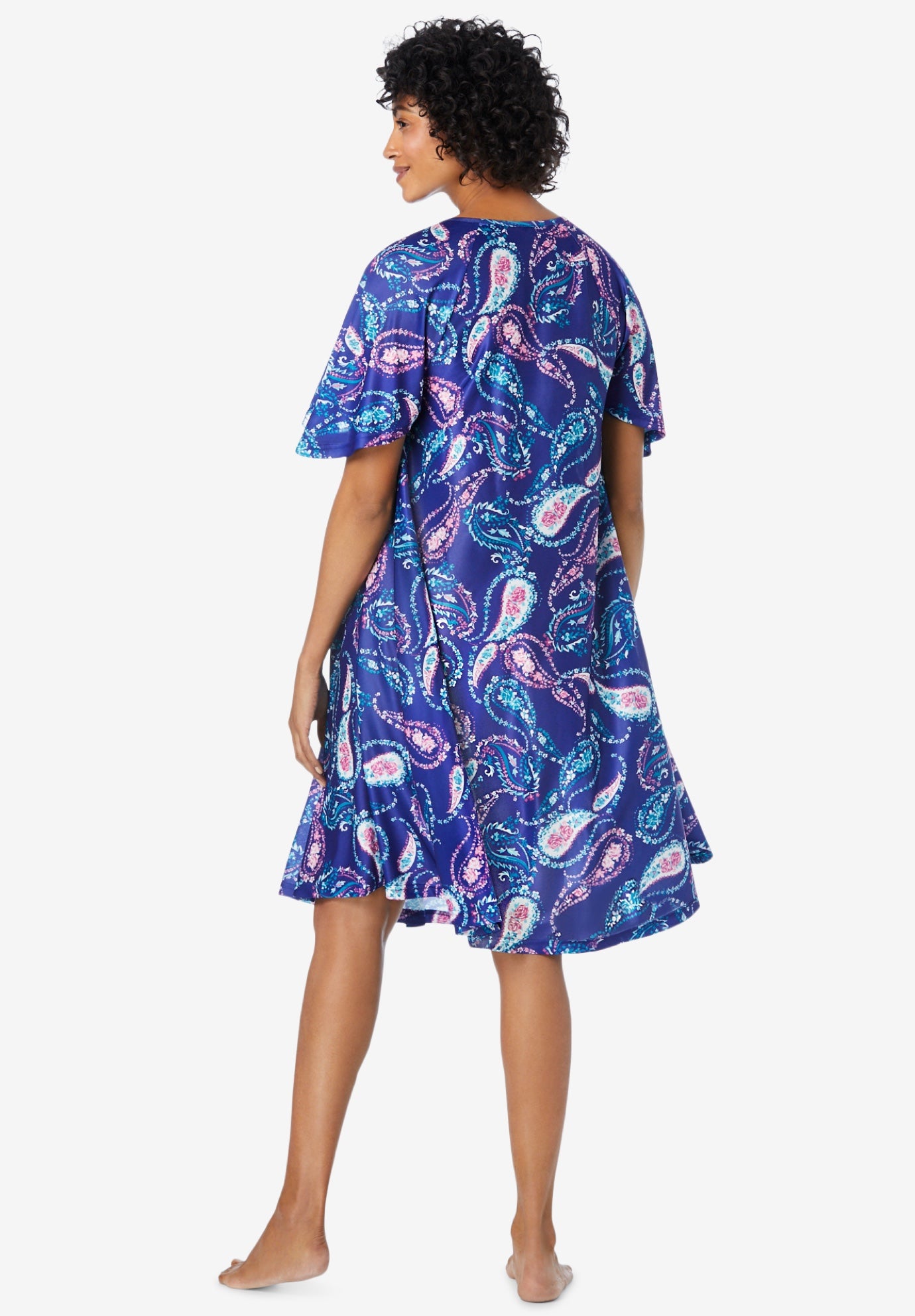 Short Sweeping Printed Lounger image number 1