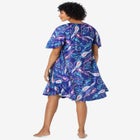 Short Sweeping Printed Lounger image number null