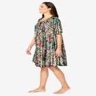 Short Sweeping Printed Lounger image number null