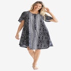 Short Sweeping Printed Lounger image number null