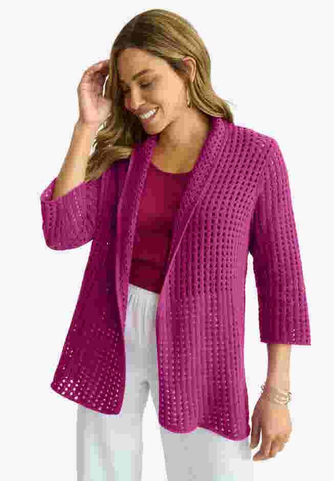 Crochet Cardigan image number 0