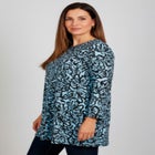 Stretch Knit Swing Tunic image number null