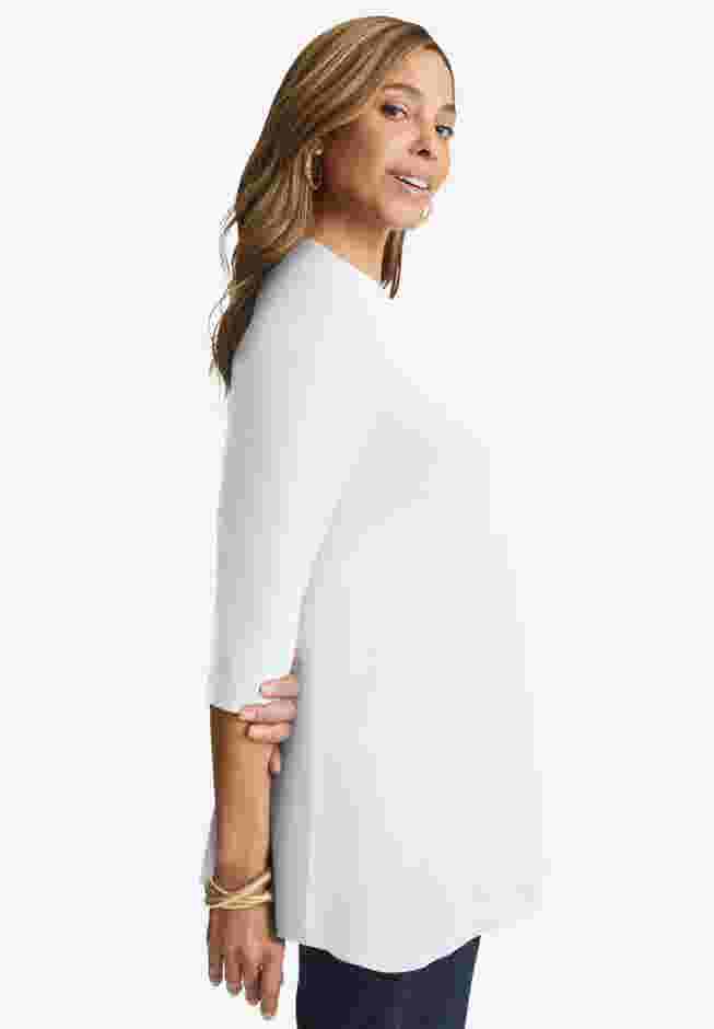 Stretch Knit Swing Tunic image number 2