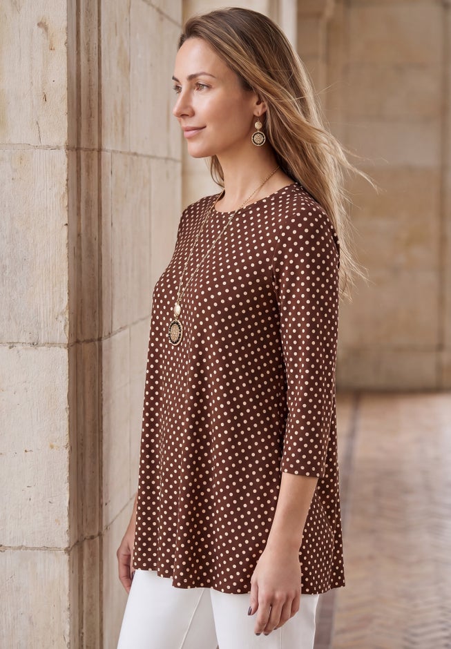 Stretch Knit Swing Tunic image number 2