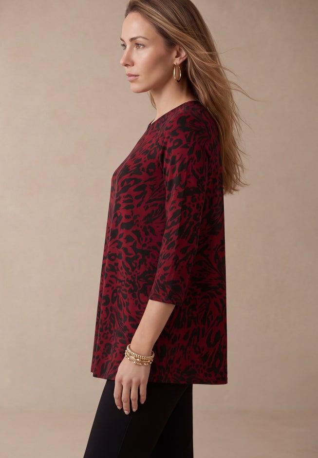 Stretch Knit Swing Tunic image number 2